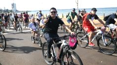 Foto de la galería: Caravana de alegría y solidaridad: en el resumen de lo que marcó la 25° Bicicleteada del Roque González
