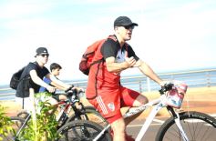 Foto de la galería: Caravana de alegría y solidaridad: en el resumen de lo que marcó la 25° Bicicleteada del Roque González