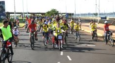 Foto de la galería: Caravana de alegría y solidaridad: en el resumen de lo que marcó la 25° Bicicleteada del Roque González