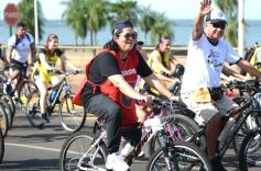 Foto de la galería: Caravana de alegría y solidaridad: en el resumen de lo que marcó la 25° Bicicleteada del Roque González