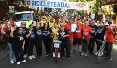 Foto de la galería: Caravana de alegría y solidaridad: en el resumen de lo que marcó la 25° Bicicleteada del Roque González