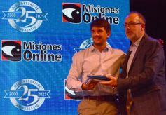 Foto de la galería: De la noche de premiación y el espectáculo de drones, parte de la celebración que sigue los 25 años de Misiones Online