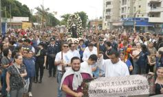 Foto de la galería: Con la devoción a Santa Rita, la ciudad rindió su fe y agradecimiento a la Patrona de las Causas Imposibles