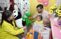 Foto de la galería: El primer añito de Melody Toledo Graf se vivió con el especial festejo y toda la alegría familiar