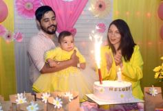 Foto de la galería: El primer añito de Melody Toledo Graf se vivió con el especial festejo y toda la alegría familiar