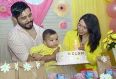 Foto de la galería: El primer añito de Melody Toledo Graf se vivió con el especial festejo y toda la alegría familiar