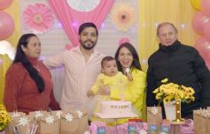 Foto de la galería: El primer añito de Melody Toledo Graf se vivió con el especial festejo y toda la alegría familiar