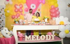 Foto de la galería: El primer añito de Melody Toledo Graf se vivió con el especial festejo y toda la alegría familiar