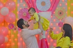 Foto de la galería: El primer añito de Melody Toledo Graf se vivió con el especial festejo y toda la alegría familiar