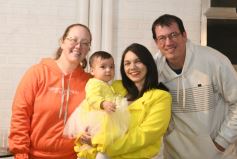 Foto de la galería: El primer añito de Melody Toledo Graf se vivió con el especial festejo y toda la alegría familiar