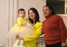 Foto de la galería: El primer añito de Melody Toledo Graf se vivió con el especial festejo y toda la alegría familiar