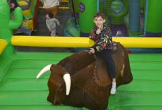 Foto de la galería: El primer añito de Melody Toledo Graf se vivió con el especial festejo y toda la alegría familiar