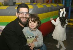 Foto de la galería: El primer añito de Melody Toledo Graf se vivió con el especial festejo y toda la alegría familiar