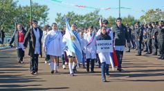 Foto de la galería: El Municipio de Garupá celebró sus 83 años con su tradicional desfile y reconocimiento a vecinos históricos
