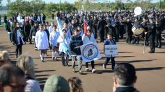 Foto de la galería: El Municipio de Garupá celebró sus 83 años con su tradicional desfile y reconocimiento a vecinos históricos