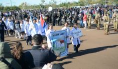 Foto de la galería: El Municipio de Garupá celebró sus 83 años con su tradicional desfile y reconocimiento a vecinos históricos