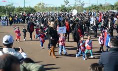 Foto de la galería: El Municipio de Garupá celebró sus 83 años con su tradicional desfile y reconocimiento a vecinos históricos