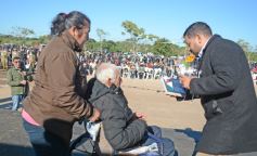 Foto de la galería: El Municipio de Garupá celebró sus 83 años con su tradicional desfile y reconocimiento a vecinos históricos