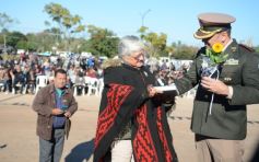 Foto de la galería: El Municipio de Garupá celebró sus 83 años con su tradicional desfile y reconocimiento a vecinos históricos