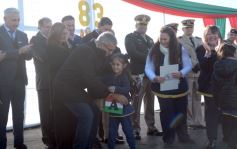 Foto de la galería: El Municipio de Garupá celebró sus 83 años con su tradicional desfile y reconocimiento a vecinos históricos