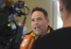 Foto de la galería: Ruta Arte en Posadas: el reconocido artista misionero Andrés Paredes dio inicio a esta iniciativa en el Cambas