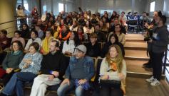 Foto de la galería: Ruta Arte en Posadas: el reconocido artista misionero Andrés Paredes dio inicio a esta iniciativa en el Cambas