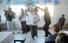 Foto de la galería: Con espectacular locreada, salió la tercera juntada de los ex compañeros y amigos entrañables de El Terri