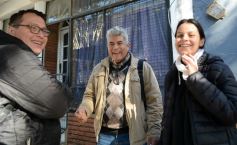 Foto de la galería: Trabajo, salidas y otras vueltas, en este varieté de recorridas con mucha gente amiga que se sumó en la ciudad