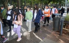 Foto de la galería: Trabajo, salidas y otras vueltas, en este varieté de recorridas con mucha gente amiga que se sumó en la ciudad