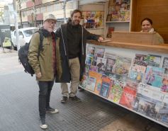 Foto de la galería: Trabajo, salidas y otras vueltas, en este varieté de recorridas con mucha gente amiga que se sumó en la ciudad