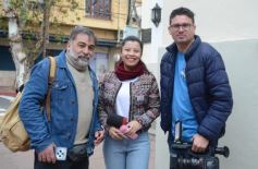 Foto de la galería: Trabajo, salidas y otras vueltas, en este varieté de recorridas con mucha gente amiga que se sumó en la ciudad