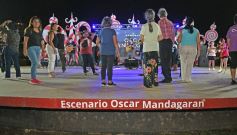 Foto de la galería: Escenario Oscar Mandagarán: homenaje que rindió la ciudad al consagrado referente de la cultura misionera
