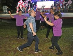 Foto de la galería: Escenario Oscar Mandagarán: homenaje que rindió la ciudad al consagrado referente de la cultura misionera