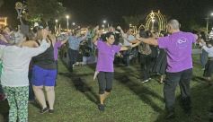 Foto de la galería: Escenario Oscar Mandagarán: homenaje que rindió la ciudad al consagrado referente de la cultura misionera