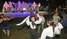 Foto de la galería: Escenario Oscar Mandagarán: homenaje que rindió la ciudad al consagrado referente de la cultura misionera