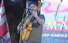 Foto de la galería: Escenario Oscar Mandagarán: homenaje que rindió la ciudad al consagrado referente de la cultura misionera