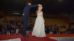 Foto de la galería: Los nuevos Reyes del Santa María, Agustina Miranda y Luciano Koziarski