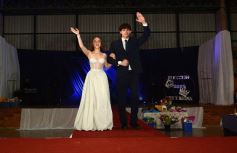 Foto de la galería: Los nuevos Reyes del Santa María, Agustina Miranda y Luciano Koziarski