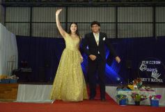 Foto de la galería: Los nuevos Reyes del Santa María, Agustina Miranda y Luciano Koziarski