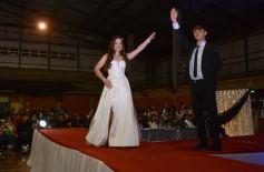 Foto de la galería: Los nuevos Reyes del Santa María, Agustina Miranda y Luciano Koziarski