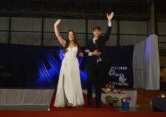 Foto de la galería: Los nuevos Reyes del Santa María, Agustina Miranda y Luciano Koziarski
