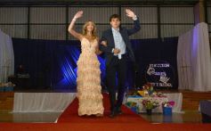 Foto de la galería: Los nuevos Reyes del Santa María, Agustina Miranda y Luciano Koziarski