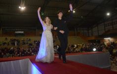 Foto de la galería: Los nuevos Reyes del Santa María, Agustina Miranda y Luciano Koziarski