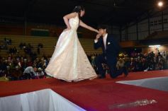 Foto de la galería: Los nuevos Reyes del Santa María, Agustina Miranda y Luciano Koziarski