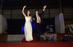 Foto de la galería: Los nuevos Reyes del Santa María, Agustina Miranda y Luciano Koziarski