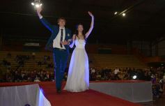 Foto de la galería: Los nuevos Reyes del Santa María, Agustina Miranda y Luciano Koziarski