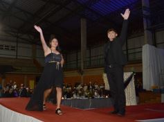 Foto de la galería: Los nuevos Reyes del Santa María, Agustina Miranda y Luciano Koziarski