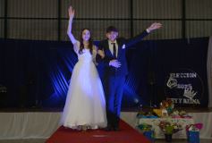 Foto de la galería: Los nuevos Reyes del Santa María, Agustina Miranda y Luciano Koziarski
