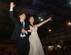 Foto de la galería: Los nuevos Reyes del Santa María, Agustina Miranda y Luciano Koziarski
