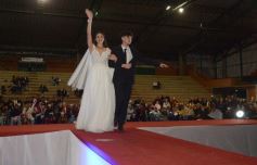 Foto de la galería: Los nuevos Reyes del Santa María, Agustina Miranda y Luciano Koziarski